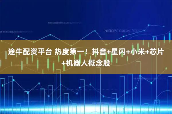途牛配资平台 热度第一！抖音+星闪+小米+芯片+机器人概念股
