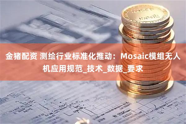 金猪配资 测绘行业标准化推动：Mosaic模组无人机应用规范_技术_数据_要求